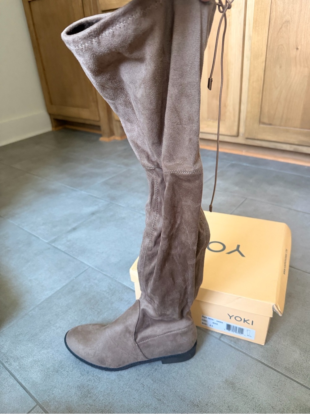 Yoki Anora Over the Knee Boots